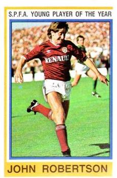 1984-85 Panini Football 85 (UK) #5 John Robertson Front