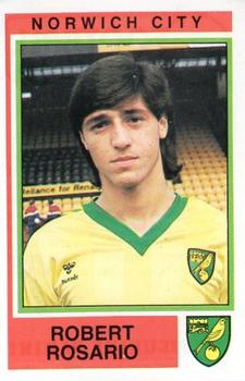 1984-85 Panini Football 85 (UK) #197 Robert Rosario Front