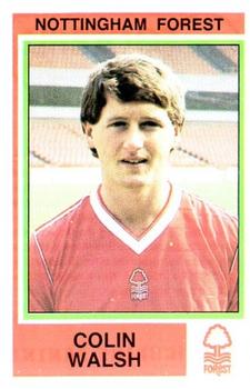 1984-85 Panini Football 85 (UK) #208 Colin Walsh Front