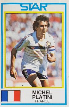 1984-85 Panini Football 85 (UK) #248 Michel Platini Front