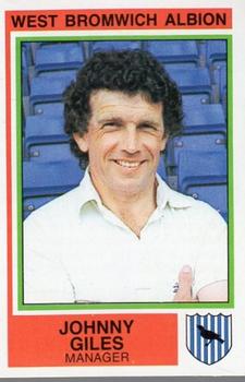 1984-85 Panini Football 85 (UK) #346 Johnny Giles Front