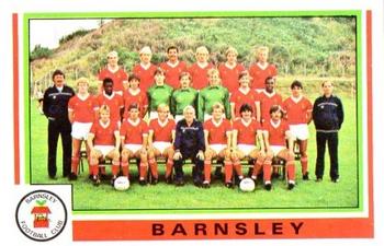 1984-85 Panini Football 85 (UK) #394 Barnsley Team Photo Front