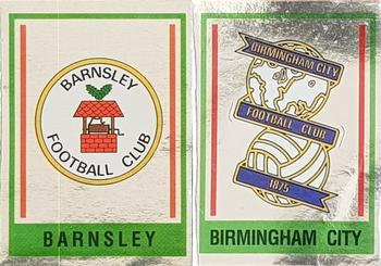 1984-85 Panini Football 85 (UK) #395 Barnsley / Birmingham City Badge Front