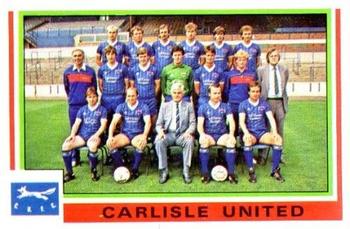 1984-85 Panini Football 85 (UK) #402 Carlisle United Team Photo Front