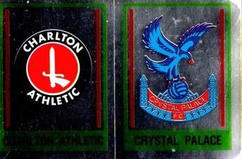 1984-85 Panini Football 85 (UK) #404 Charlton Athletic / Crystal Palace Badge Front