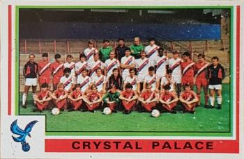 1984-85 Panini Football 85 (UK) #405 Crystal Palace Team Photo Front