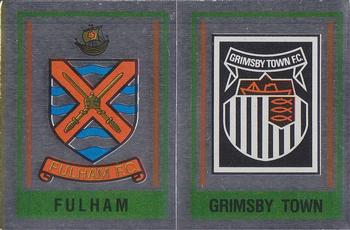 1984-85 Panini Football 85 (UK) #407 Fulham / Grimsby Town Badge Front