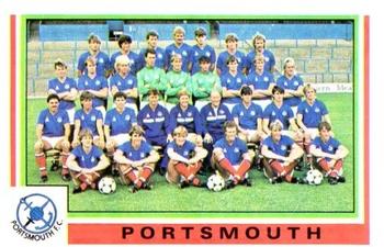 1984-85 Panini Football 85 (UK) #420 Portsmouth Team Photo Front