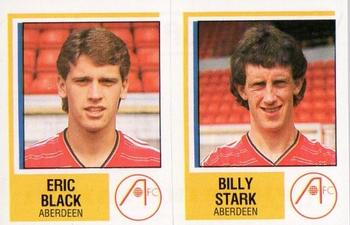 1984-85 Panini Football 85 (UK) #444 Eric Black / Billy Stark Front