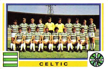 1984-85 Panini Football 85 (UK) #447 Celtic Team Group Front