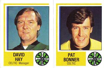 1984-85 Panini Football 85 (UK) #448 David Hay / Pat Bonner Front