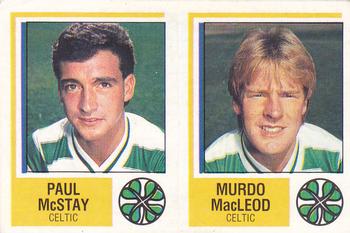 1984-85 Panini Football 85 (UK) #452 Paul McStay / Murdo MacLeod Front