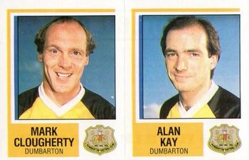 1984-85 Panini Football 85 (UK) #458 Mark Clougherty / Alan Kay Front