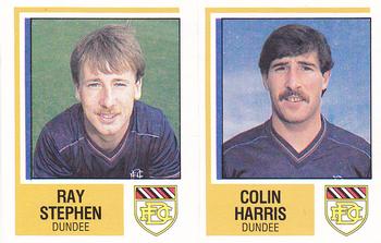1984-85 Panini Football 85 (UK) #471 Ray Stephen / Colin Harris Front