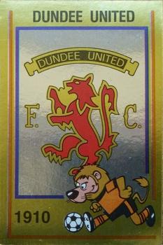 1984-85 Panini Football 85 (UK) #474 Dundee United Club Badge Front