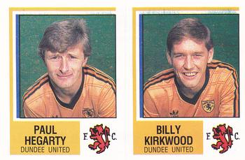 1984-85 Panini Football 85 (UK) #478 Paul Hegarty / Billy Kirkwood Front