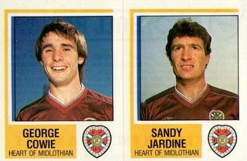 1984-85 Panini Football 85 (UK) #485 George Cowie / Sandy Jardine Front