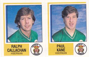 1984-85 Panini Football 85 (UK) #497 Ralph Callachan / Paul Kane Front