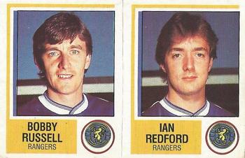 1984-85 Panini Football 85 (UK) #515 Bobby Russell / Ian Redford Front