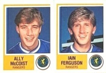 1984-85 Panini Football 85 (UK) #516 Ally McCoist / Iain Ferguson Front