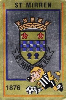1984-85 Panini Football 85 (UK) #518 St. Mirren Club Badge Front
