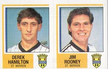1984-85 Panini Football 85 (UK) #522 Derek Hamilton / Jim Rooney Front
