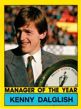 1986-87 Panini Football 87 (UK) #1 Kenny Dalglish Front