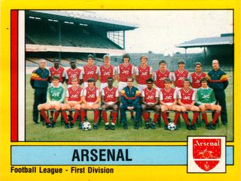 1986-87 Panini Football 87 (UK) #15 Team Photo Front