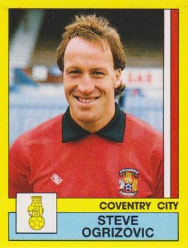 1986-87 Panini Football 87 (UK) #72 Steve Ogrizovic Front