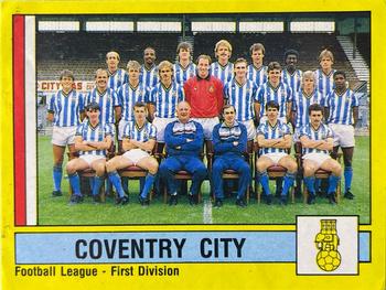 1986-87 Panini Football 87 (UK) #79 Team Photo Front