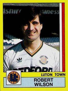 1986-87 Panini Football 87 (UK) #145 Robert Wilson Front