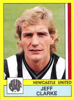 1986-87 Panini Football 87 (UK) #186 Jeff Clarke Front