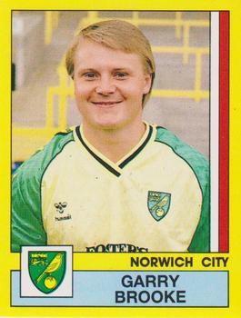 1986-87 Panini Football 87 (UK) #210 Garry Brooke Front
