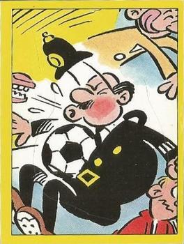 1986-87 Panini Football 87 (UK) #280 Cartoon Front