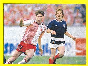 1986-87 Panini Football 87 (UK) #294 Michael Laudrup / Gordon Strachan Front