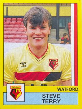 1986-87 Panini Football 87 (UK) #347 Steve Terry Front