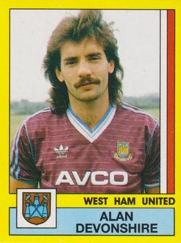 1986-87 Panini Football 87 (UK) #367 Alan Devonshire Front