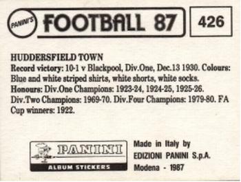 1986-87 Panini Football 87 (UK) #426 Team Group Back