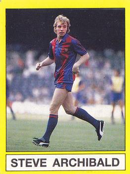 1986-87 Panini Football 87 (UK) #449 Steve Archibald Front
