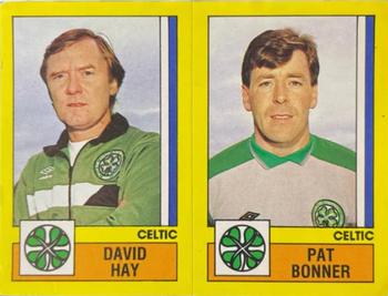 1986-87 Panini Football 87 (UK) #466 David Hay / Pat Bonner Front