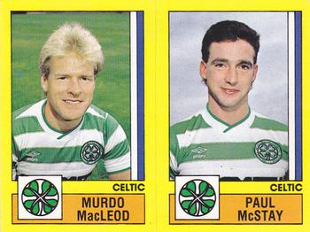 1986-87 Panini Football 87 (UK) #472 Murdo MacLeod / Paul McStay Front