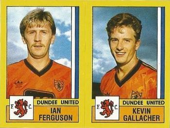 1986-87 Panini Football 87 (UK) #500 Ian Ferguson / Kevin Gallacher Front