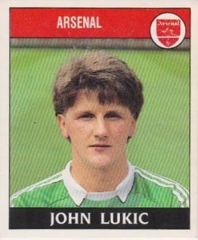 1988-89 Panini Football 89 (UK) #6 John Lukic Front