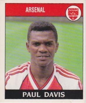 1988-89 Panini Football 89 (UK) #12 Paul Davis Front