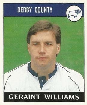 1988-89 Panini Football 89 (UK) #75 Geraint Williams Front