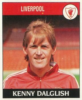 1988-89 Panini Football 89 (UK) #104 Kenny Dalglish Front