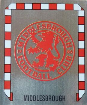 1988-89 Panini Football 89 (UK) #144 Badge Front