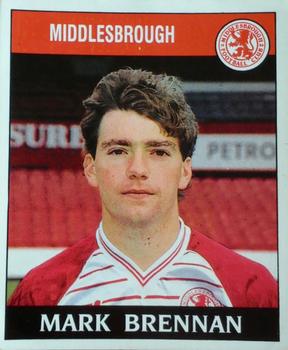 1988-89 Panini Football 89 (UK) #146 Mark Brennan Front