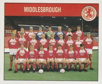 1988-89 Panini Football 89 (UK) #149 Team Front