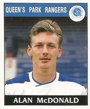 1988-89 Panini Football 89 (UK) #218 Alan McDonald Front